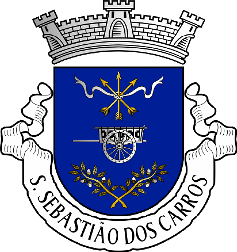 Emblema Bordado Antiga Freguesia de São Sebastião dos Carros (Mértola, Beja)