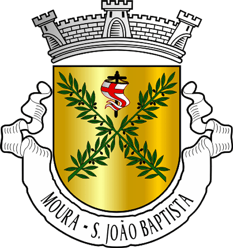 Emblema Bordado Antiga Freguesia de Moura (São João Baptista) (Moura, Beja)