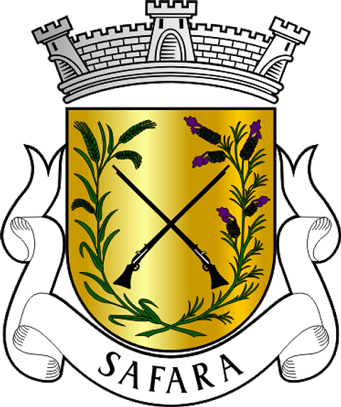 Emblema Bordado Antiga Freguesia de Safara (Moura, Beja)