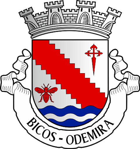 Emblema Bordado Antiga Freguesia de Bicos (Odemira, Beja)