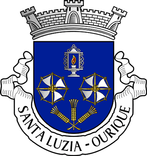 Emblema Bordado Antiga Freguesia de Santa Luzia (Ourique, Beja)