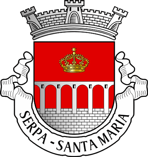 Emblema Bordado Antiga Freguesia de Serpa (Santa Maria) (Serpa, Beja)