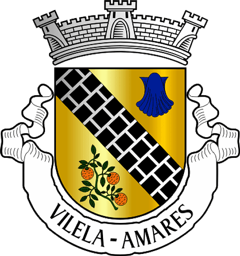 Emblema Bordado Antiga Freguesia de Vilela (Amares, Braga)