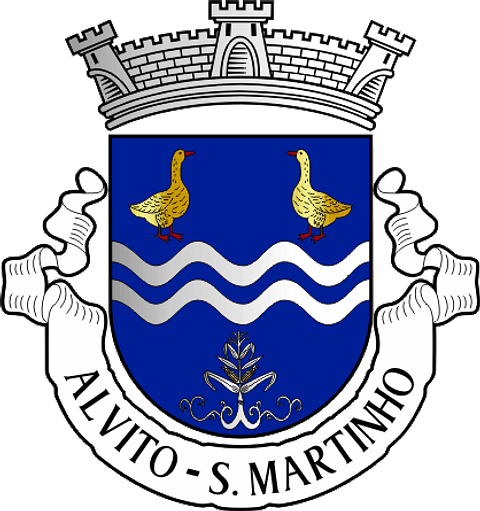 Emblema Bordado Antiga Freguesia de Alvito (São Martinho) (Barcelos, Braga)