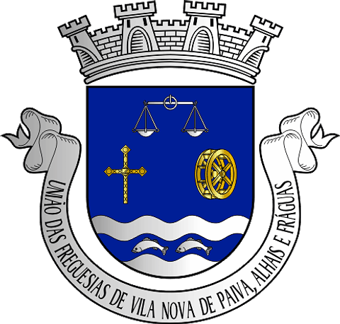 Emblema Bordado Freguesia de Vila Nova de Paiva, Alhais e Fráguas (Vila Nova de Paiva, Viseu)