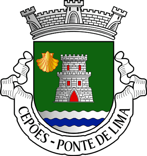 Emblema Bordado Antiga Freguesia de Cepões (Ponte de Lima, Viana do Castelo)