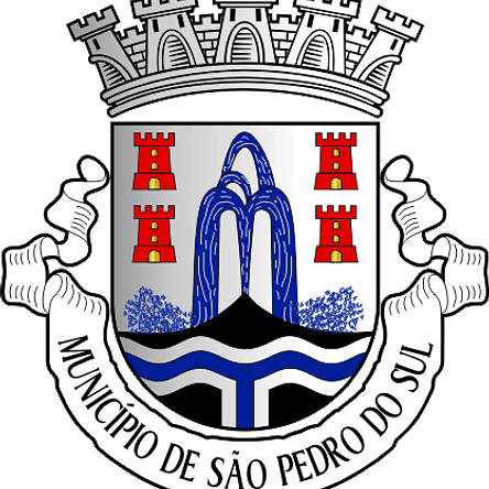 Emblema Bordado Município de São Pedro do Sul (Viseu) 1
