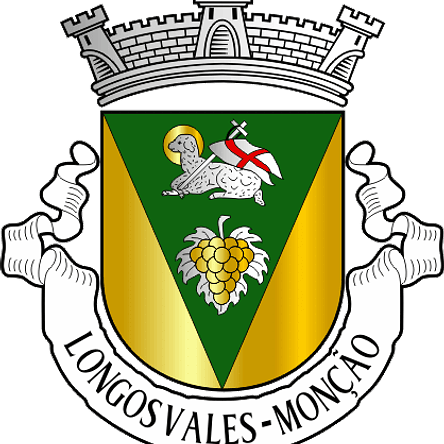 Emblema Bordado Freguesia de Longos Vales (Monção, Viana do Castelo) 1