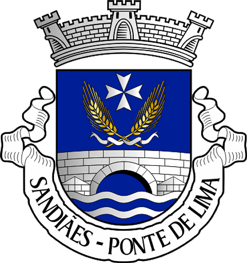 Emblema Bordado Antiga Freguesia de Sandiães (Ponte de Lima, Viana do Castelo)