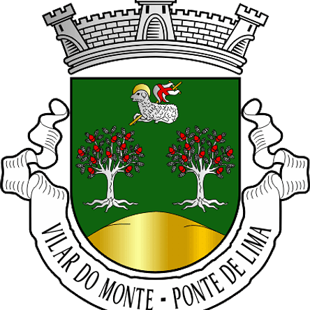 Emblema Bordado Antiga Freguesia de Vilar do Monte (Ponte de Lima, Viana do Castelo) 1