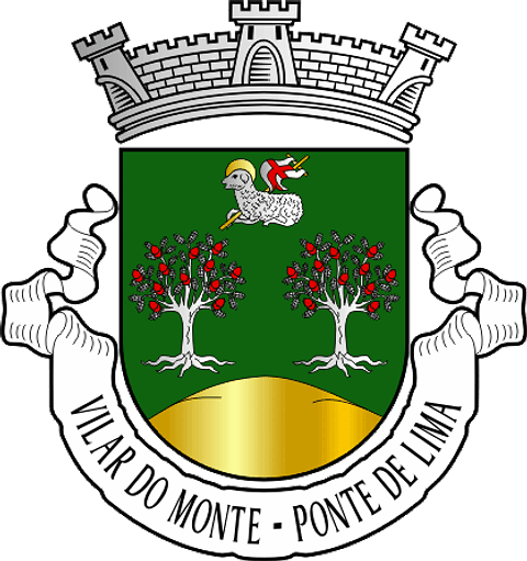 Emblema Bordado Antiga Freguesia de Vilar do Monte (Ponte de Lima, Viana do Castelo)