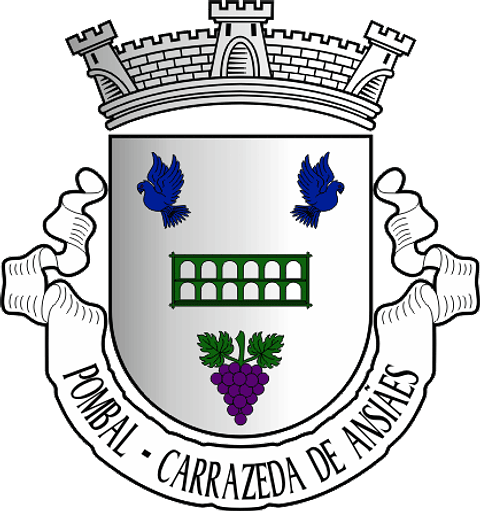 Emblema Bordado Freguesia de Pombal (Carrazeda de Ansiães, Bragança)
