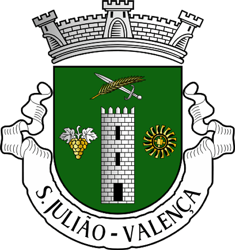 Emblema Bordado Antiga Freguesia de São Julião (Valença, Viana do Castelo)
