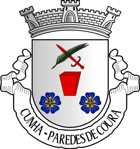 Emblema Bordado Freguesia de Cunha (Paredes de Coura, Viana do Castelo)