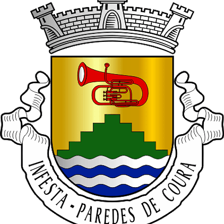 Emblema Bordado Freguesia de Infesta (Paredes de Coura, Viana do Castelo) 1