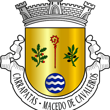 Emblema Bordado Freguesia de Carrapatas (Macedo de Cavaleiros, Bragança) 1