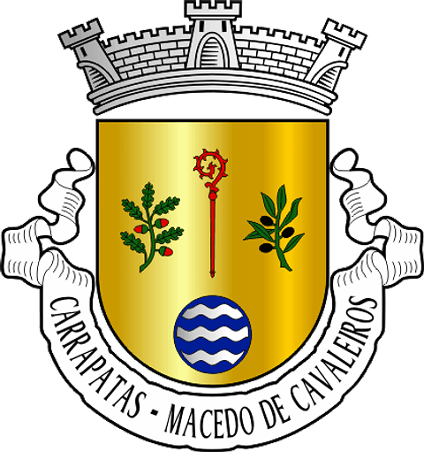 Emblema Bordado Freguesia de Carrapatas (Macedo de Cavaleiros, Bragança)