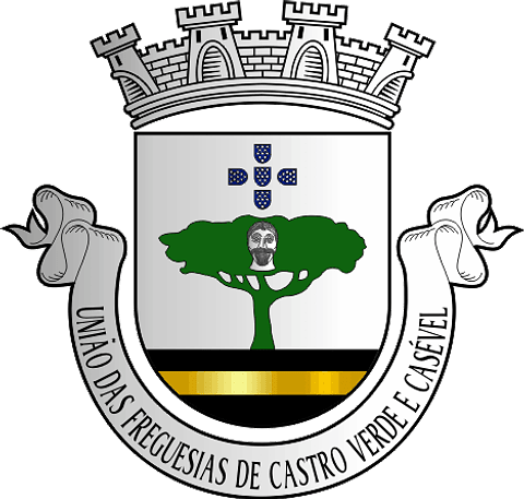 Emblema Bordado Freguesia de Castro Verde e Casével (Castro Verde, Beja)
