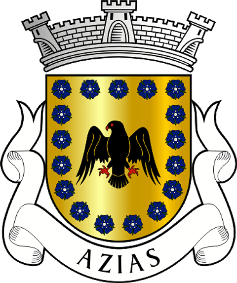 Emblema Bordado Freguesia de Azias (Ponte da Barca, Viana do Castelo)