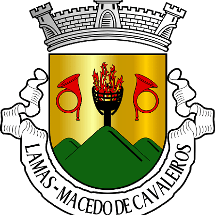 Emblema Bordado Freguesia de Lamas (Macedo de Cavaleiros, Bragança) 1