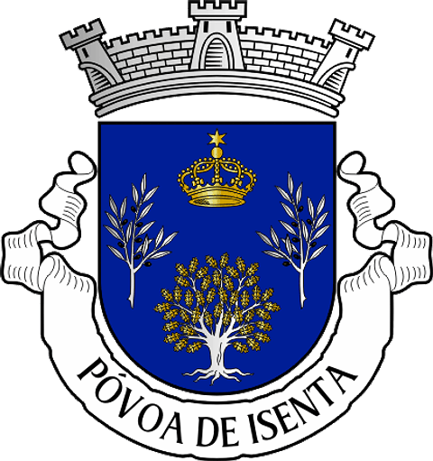 Emblema Bordado Freguesia de Póvoa da Isenta (Santarém, Santarém)