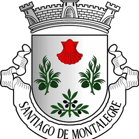 Emblema Bordado Freguesia de Santiago de Montalegre (Sardoal, Santarém) 1