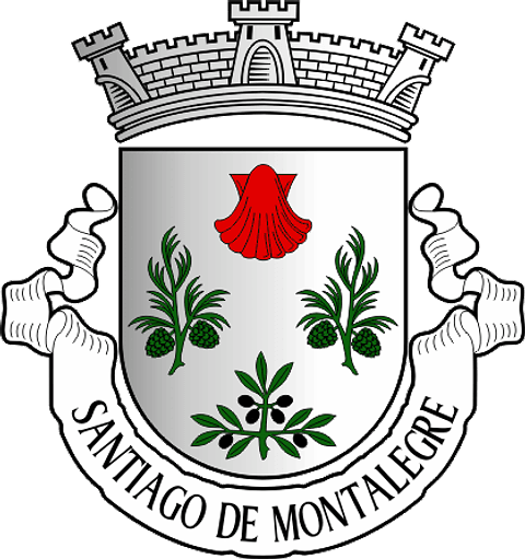 Emblema Bordado Freguesia de Santiago de Montalegre (Sardoal, Santarém)