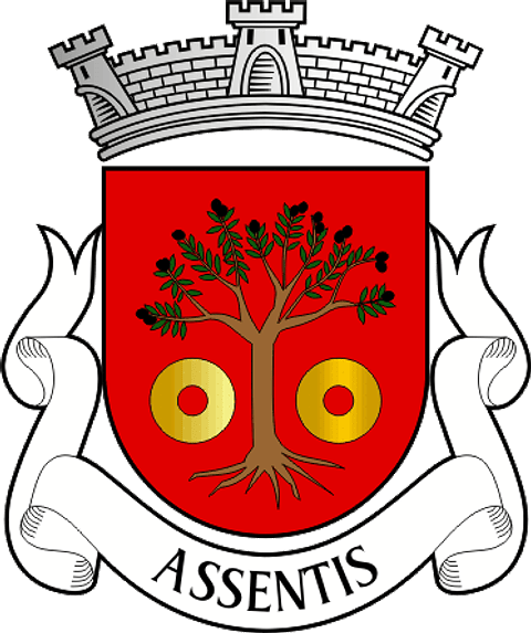 Emblema Bordado Freguesia de Assentis (Torres Novas, Santarém)