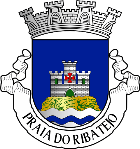 Emblema Bordado Freguesia de Praia do Ribatejo (Vila Nova da Barquinha, Santarém)