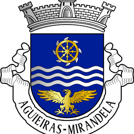 Emblema Bordado Freguesia de Aguieiras (Mirandela, Bragança) 1