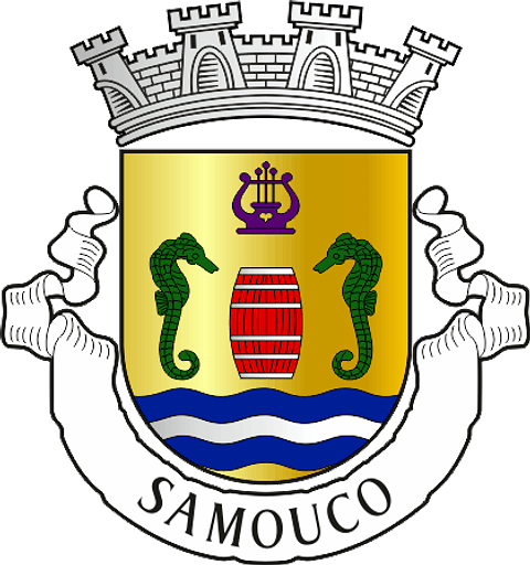 Emblema Bordado Freguesia de Samouco (Alcochete, Setúbal)