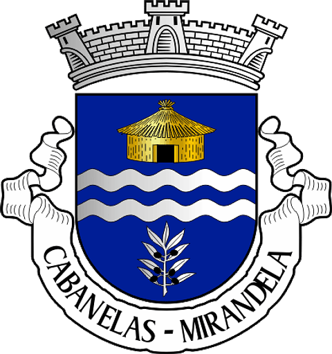 Emblema Bordado Freguesia de Cabanelas (Mirandela, Bragança)