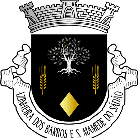 Emblema Bordado Freguesia de Azinheira dos Barros e São Mamede do Sádão (Grândola, Setúbal) 1