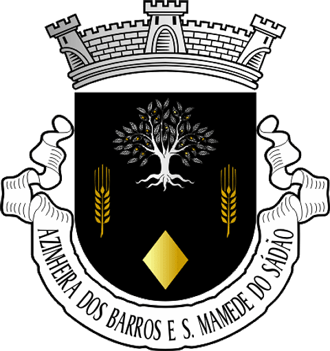 Emblema Bordado Freguesia de Azinheira dos Barros e São Mamede do Sádão (Grândola, Setúbal)