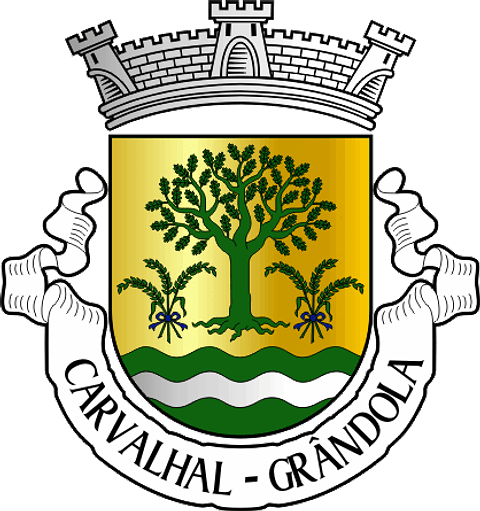 Emblema Bordado Freguesia de Carvalhal (Grândola, Setúbal)