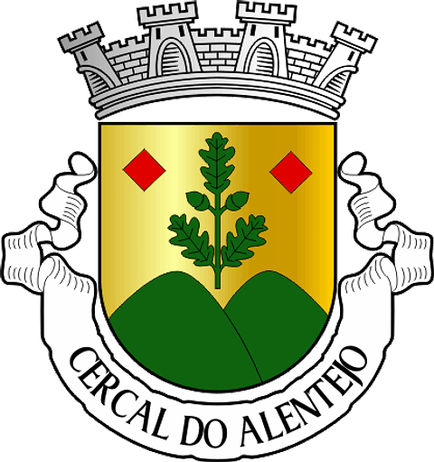 Emblema Bordado Freguesia de Cercal do Alentejo (Santiago do Cacém, Setúbal)