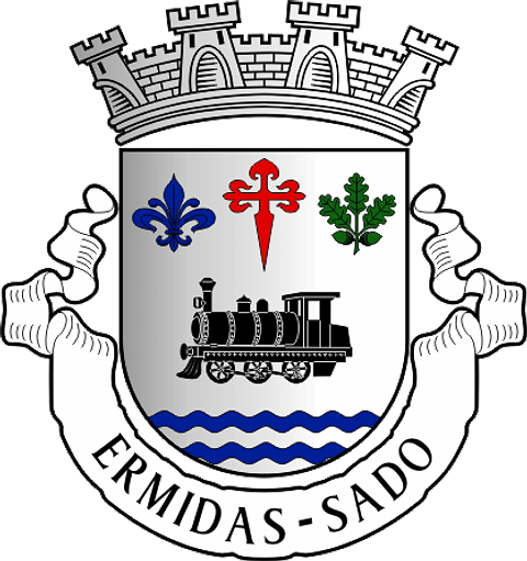 Emblema Bordado Freguesia de Ermidas-Sado (Santiago do Cacém, Setúbal)