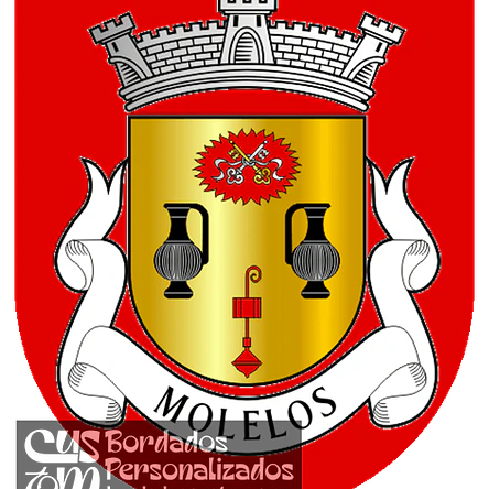 Emblema Bordado Freguesia de Molelos (Tondela, Viseu) 1