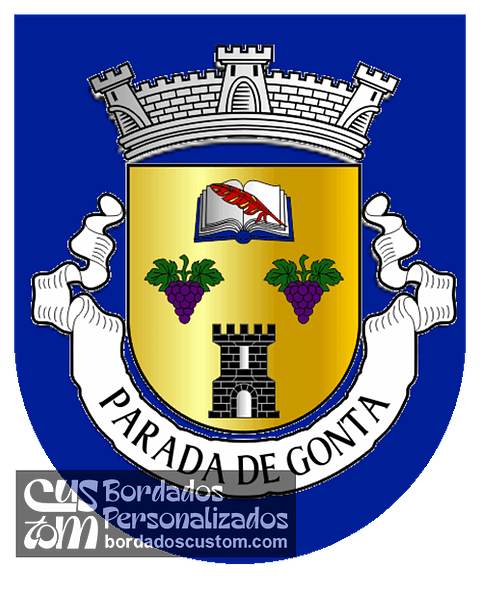 Emblema Bordado Freguesia de Parada de Gonta (Tondela, Viseu)