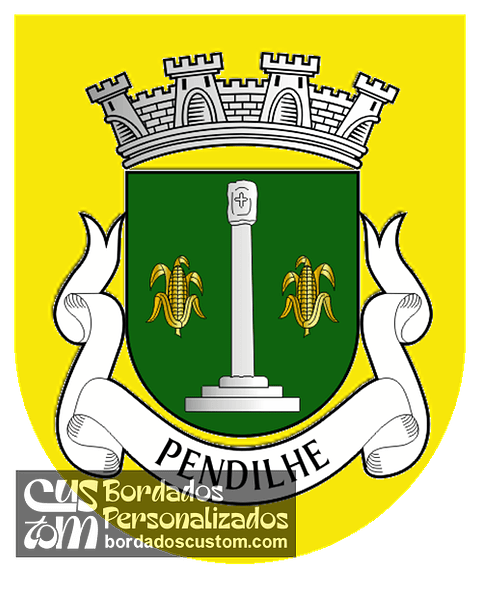 Emblema Bordado Freguesia de Pendilhe (Vila Nova de Paiva, Viseu)