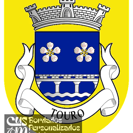 Emblema Bordado Freguesia de Touro (Vila Nova de Paiva, Viseu) 1