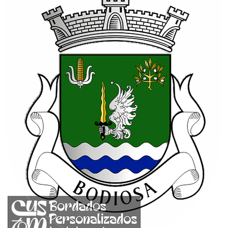 Emblema Bordado Freguesia de Bodiosa (Viseu, Viseu) 1