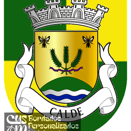 Emblema Bordado Freguesia de Calde (Viseu, Viseu) 1