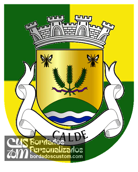 Emblema Bordado Freguesia de Calde (Viseu, Viseu)