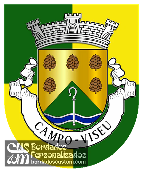 Emblema Bordado Freguesia de Campo (Viseu, Viseu)