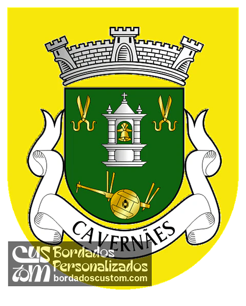 Emblema Bordado Freguesia de Cavernães (Viseu, Viseu)