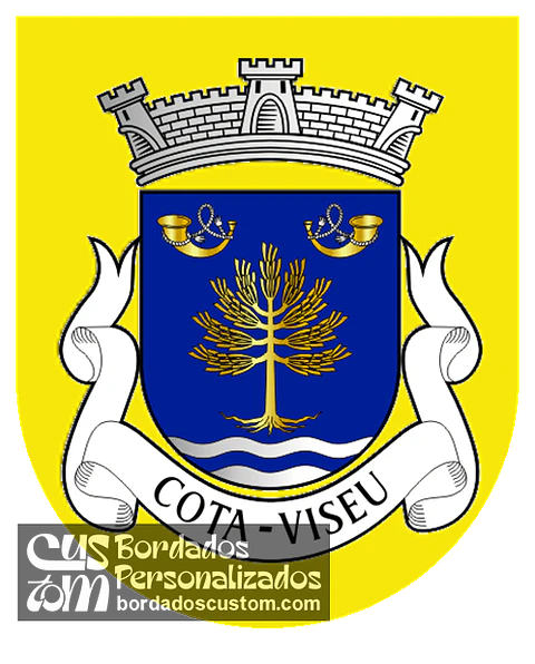 Emblema Bordado Freguesia de Cota (Viseu, Viseu)