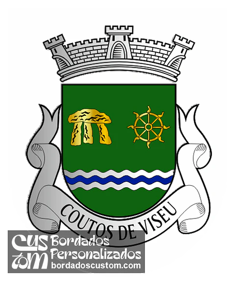Emblema Bordado Freguesia de Coutos de Viseu (Viseu, Viseu)