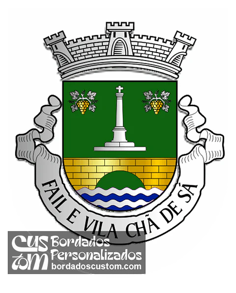 Emblema Bordado Freguesia de Fail e Vila Chã de Sá (Viseu, Viseu)