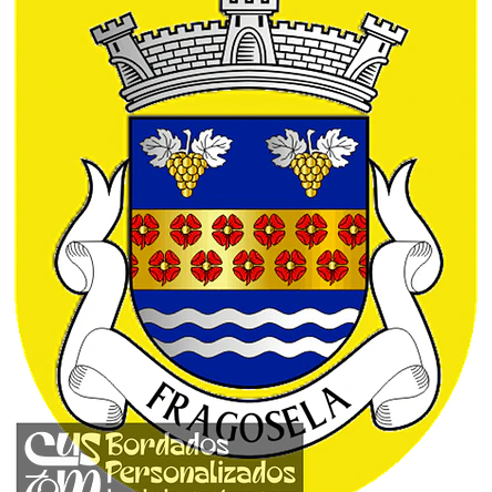 Emblema Bordado Freguesia de Fragosela (Viseu, Viseu) 1